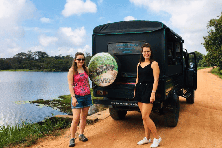 Tour delle rocce di Sigiriya e safari in jeep a Minneriya Sri Lanka