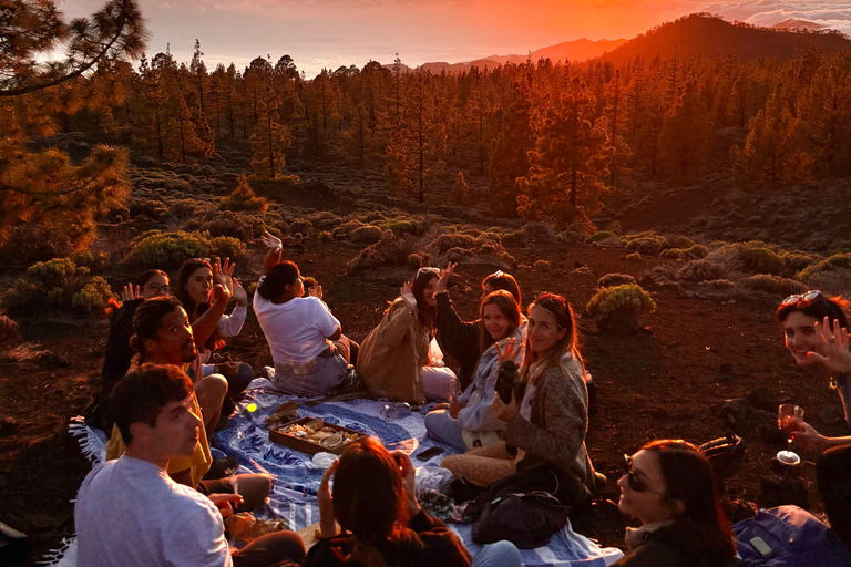 Mount Teide Sunset Picnic & Stargazing Tour - Tenerife Tenerife: Teide Sunset Picnic and Stargazing Tour