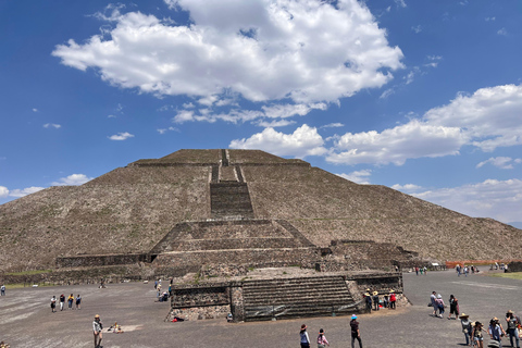 Pyramiderna i Teotihuacan: privat tur från Mexico City