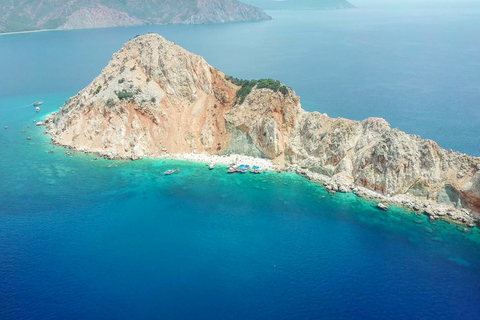 Von Antalya oder Kemer aus: Suluada Insel Bootsfahrt mit MittagessenAbholung von Antalya, Lara, Belek und Kundu