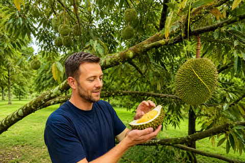 Kuala Lumpur: Unlimited Durian Farm & Food Experience