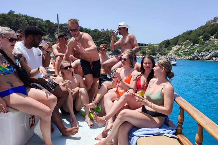 Tageskreuzfahrt nach Lindos mit Badepausen ab Faliraki und KalitheaTagesausflug nach Lindos mit Badepausen ab Faliraki und Kalithea