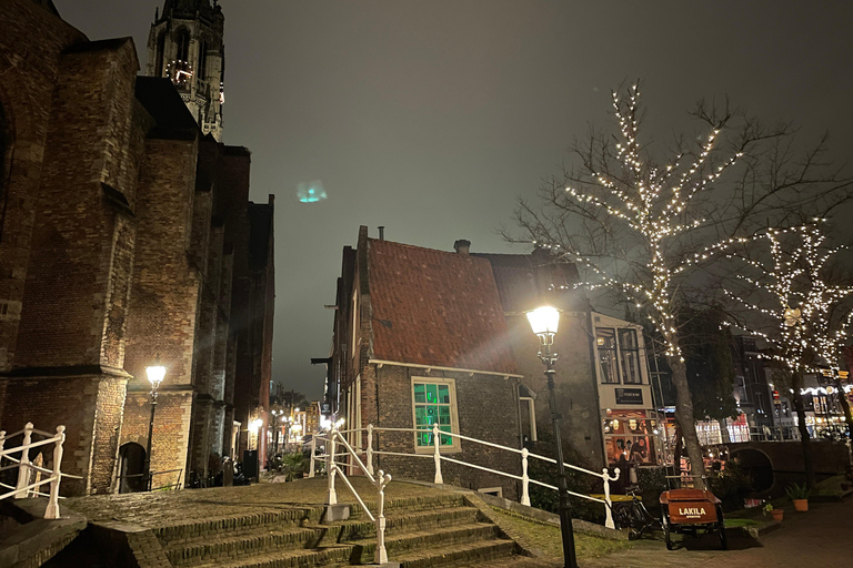 Delft: Weihnachtsspaziergang mit Oliebollen und Glühwein