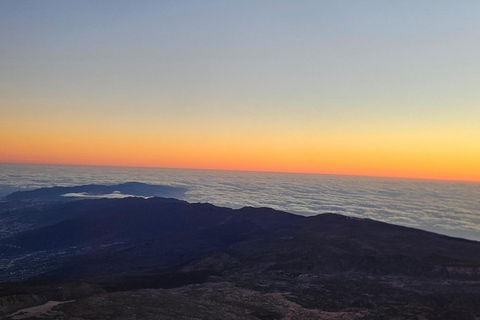 Hiking Summit of Teide by night for a sunrise and a Shadow Climbing Summit of Teide by night for a sunrise and a Shadow