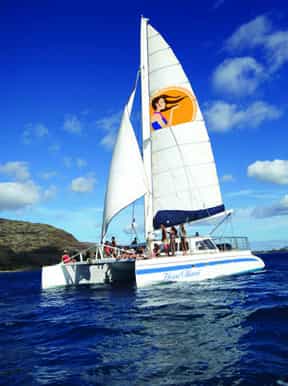 oahu aventura de esnórquel y vela a lo largo de la costa de ko olina