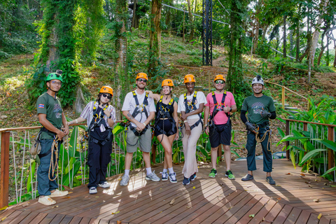 Khao Lak: Sky Rock Zipline Adventure With Transfer Rock 3 (Zipline 10 Platforms) w/ Free Transfer