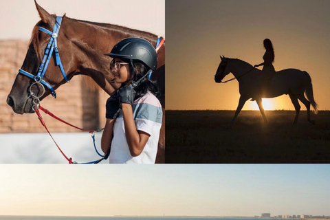 Qatar Desert Trails: Horse Ride & Dune Buggy Adventure