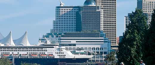 vancouver city and the lookout
