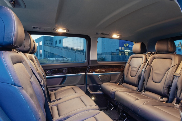 Lotnisko Malpensa: prywatny transfer do MontreuxLotnisko Malpensa do Montreux — minivan Mercedes V-Klass
