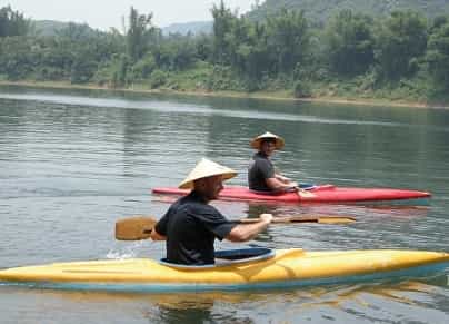 yangshuo li river private kayaking tour