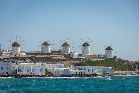 O melhor da ilha de Mykonos tour privado de 4 horasTour privado em inglês