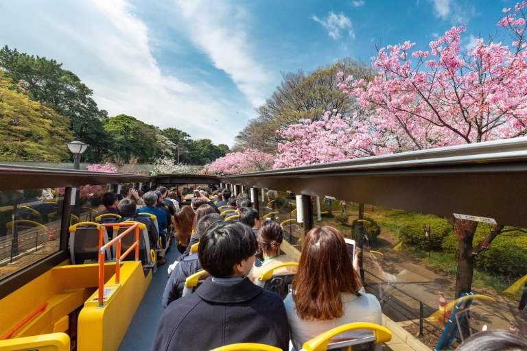 Tokyo: Open Top Sightseeing Bus with Audio Guide City Route