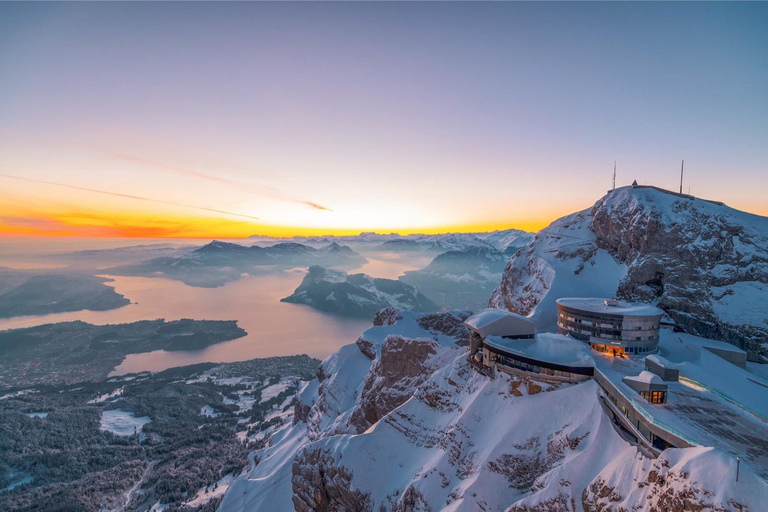 Kriens: Monte Pilatus en telecabina panorámica y teleféricoExcursión de verano