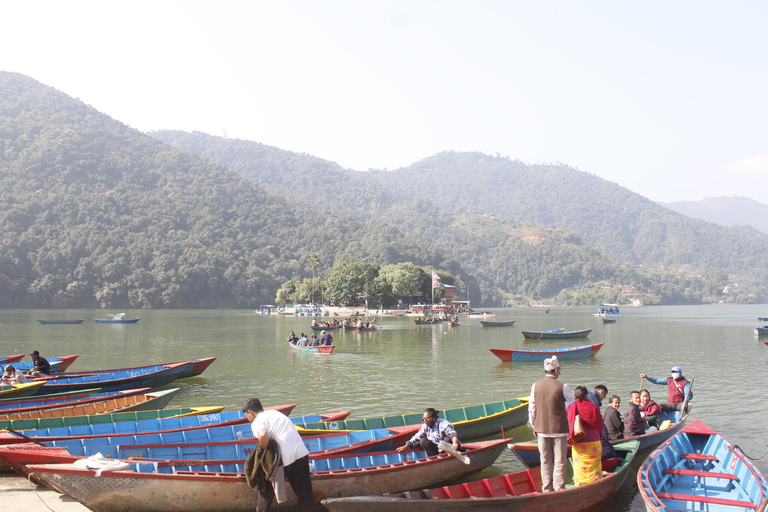 Pokhara: Pumdikot and Peace Stupa Day Hike with Boating