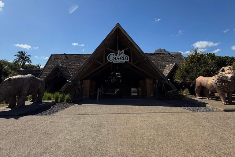 Mauritius: Casela Nature Parks & Flic en Flac Beach Casela Nature Parks & Flic en Flac Beach(Without sunset)-CAR