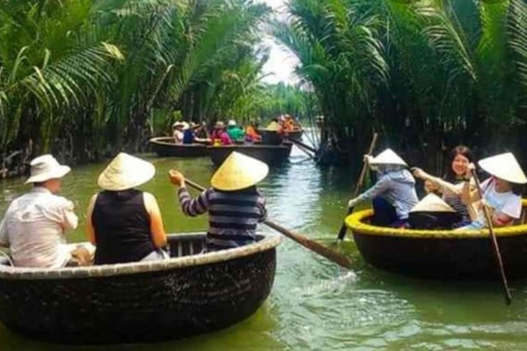 Hoi An: Market Trip, Basket Boat & Cooking Class with Locals Hoi An: Basket Boat, Market Tour & Eco Cooking at Local Home