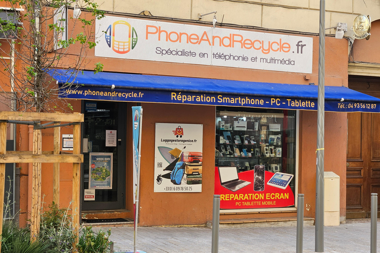 1. in Nizza : Gepäckaufbewahrung City Lockers in Nizza