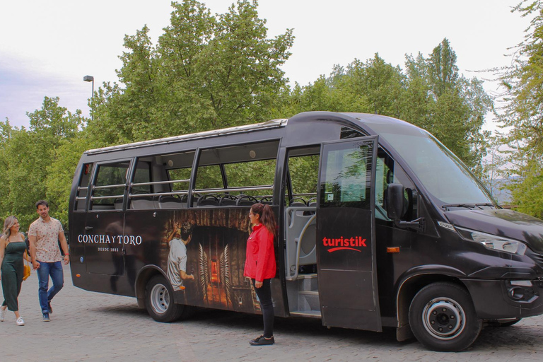 Santiago: Official Transfer to Concha y Toro Winery Transfer from Parque Arauco Meeting Point