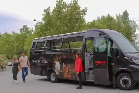 Santiago: Transfer oficial para a vinícola Concha y Toro