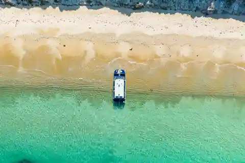 Coles Bay : Transfert aller-retour en bateau-taxi de l'île Schouten