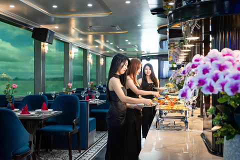 5-Star Ha Long Day Cruise with Jacuzzi, Lunch & Free Drink Day Cruise With Meal