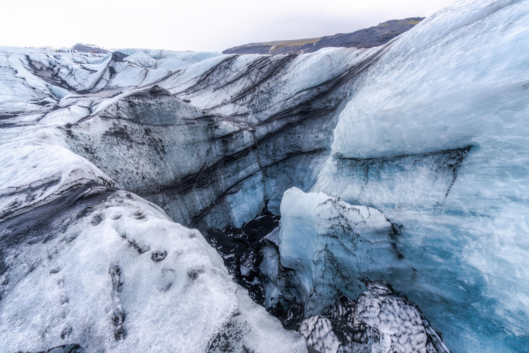 Privat rundtur på sydkusten, glaciärer och svarta sandstränder