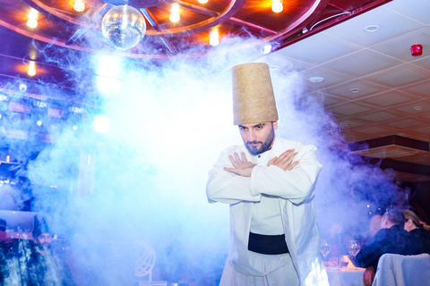 Istanbul:New Year's Eve Bosphorus Cruise with Dinner & Shows Window-Side Private Table For 2 w/hotel pickup and drop off