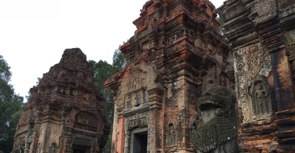 Siem Reap: Rolous Group Temples and Handicraft Center Tour