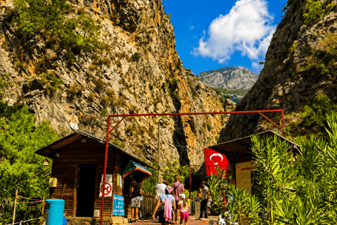 Alanya: Tour to Sapadere Canyon Cold Pools, Cave & Mountains FULL SAPADERE ADVENTURE (canyon included)