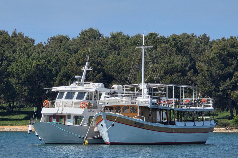 Medulin: 3h Ultra ALL-INCLUSIVE Sunset Dolphin Boat trip 3hours Dolphin Sunset watching with drinks+dinner sandraboat