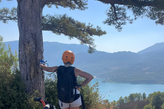 The lakeside panoramic tour: Guided electric scooter rides