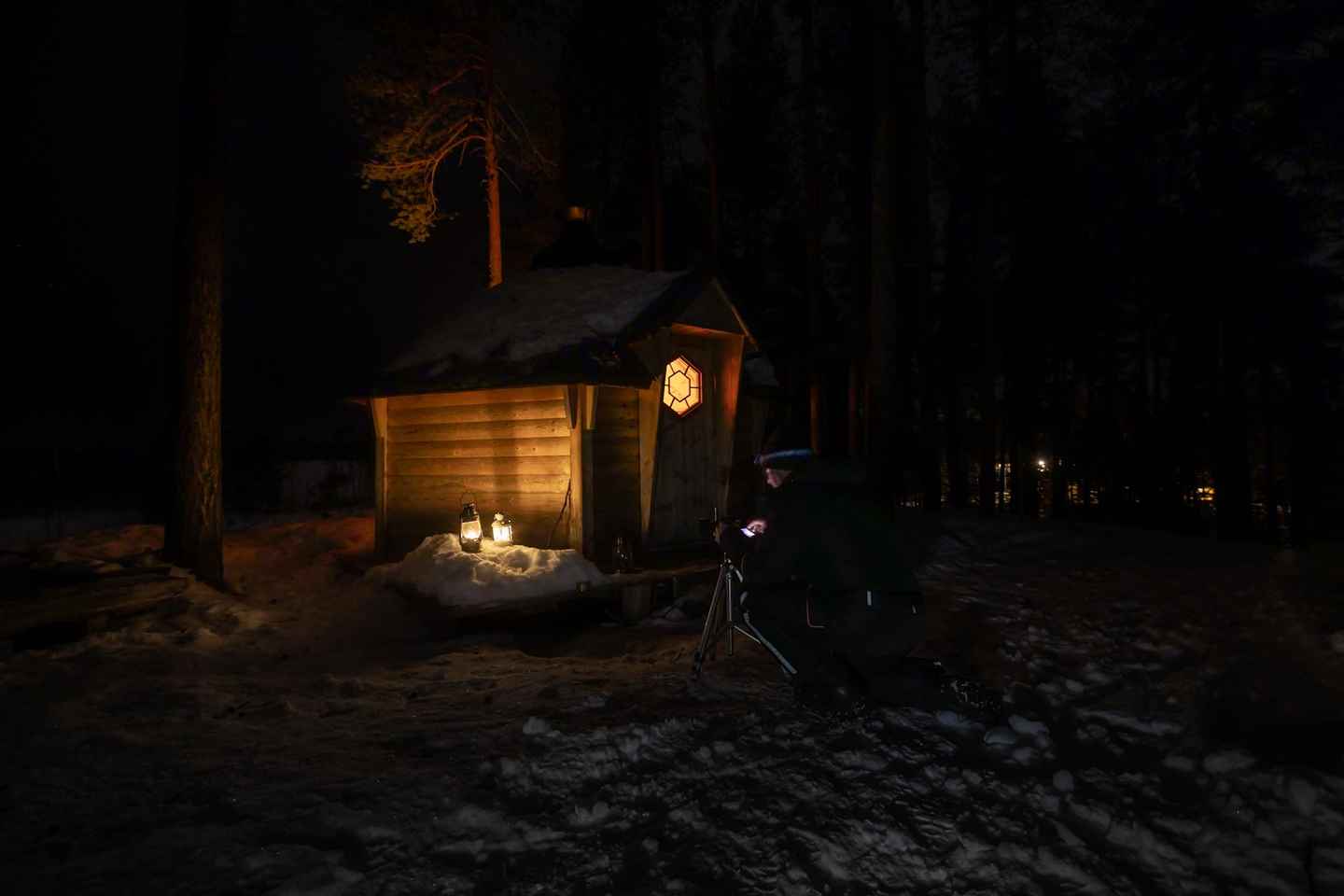 Överkalix : Photography Workshop by Night in Swedish Lapland