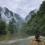 Khaosok Bamboo Rafting with Guide, Coffee, and Tea Khaosok Bamboo Rafting with Guide, Coffee, and Tea