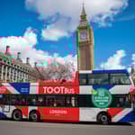 Londra: Tootbus Hop-on Hop-off (crociera sul fiume opzionale)