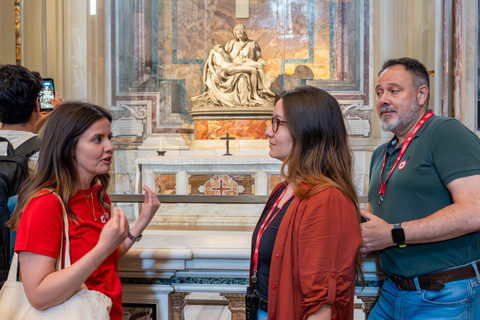 Rzym: Ekspresowa wycieczka do Bazyliki Świętego Piotra, Groty i Drzwi Świętych