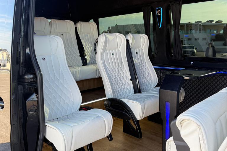 Santorini: prywatny transfer z lotniska, portu i hotelu