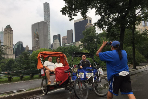 Passeios de Pedicab no Central Park com a New York Pedicab ServicesPasseio de 90 minutos de Pedicab pelo Central Park