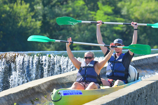 Vallon-Pont-d'Arc: Kanu-/Kajakfahrt auf der Ardèche