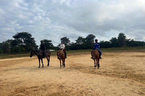 Victoria Falls: African Village Community Tour on Horseback