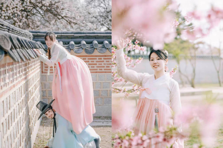 Storytelling Hanbok Photography at Royal Palace Private Group Photography Session