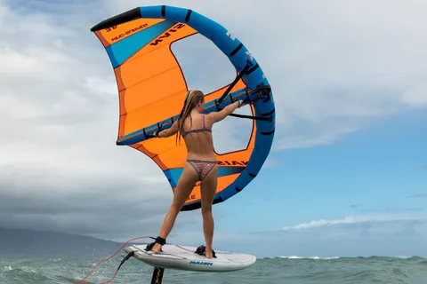 Wingfoil les in Valencia Beach