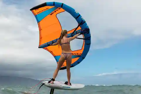 Corso di aletta a Valencia Beach