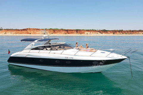 From Quarteira: Luxury Yacht Charter Algarve Coast & Benagil Luxury Yacht Charter - Algarve Coast | 3 Hours