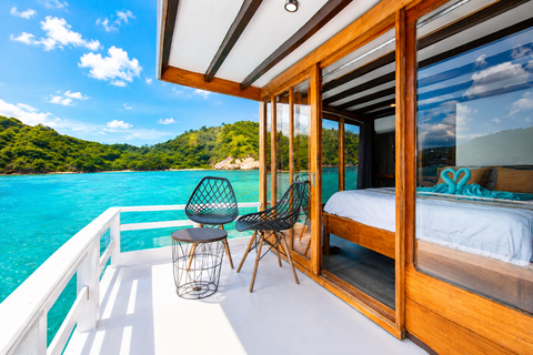 Labuan Bajo: 3-Day Komodo Sailing Ocean View Cabin All Fees Standard Boat | Sharing Room Ocean View | Tiket not Included