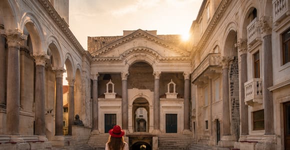 Diocletian&#39;s Palace Before the Crowds: Early Morning Tour