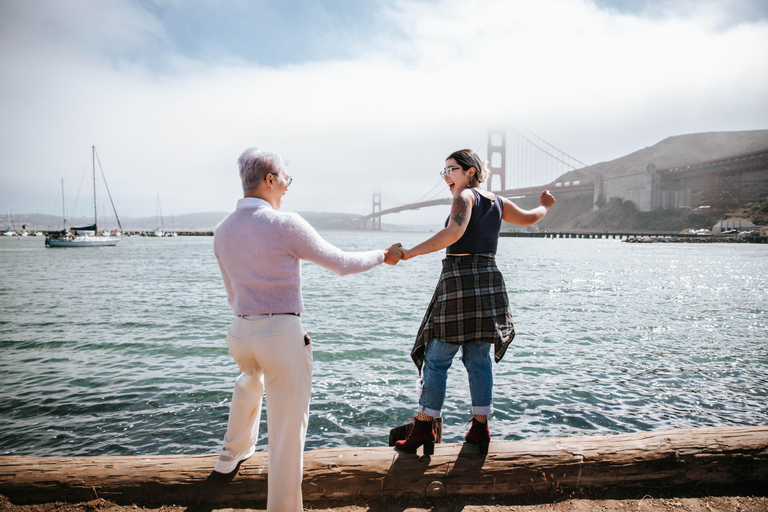 San Francisco Stadsrondleiding in de ochtend &amp; Alcatraz ticket in de middagSan Francisco: Alcatraz en rondleiding door de stad met gids