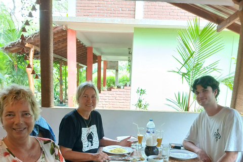 Cours de cuisine dans un village à Sigiriya