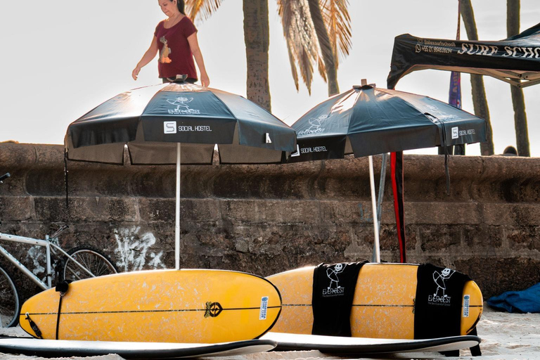 Authentic Surf Lesson Arpoador Beach Rio de Janeiro