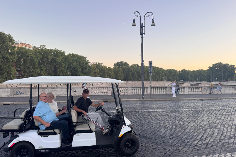 罗马：3小时私人高尔夫球车之旅（含美食品尝）罗马：午夜高尔夫球车3小时私人游（仅限5人）