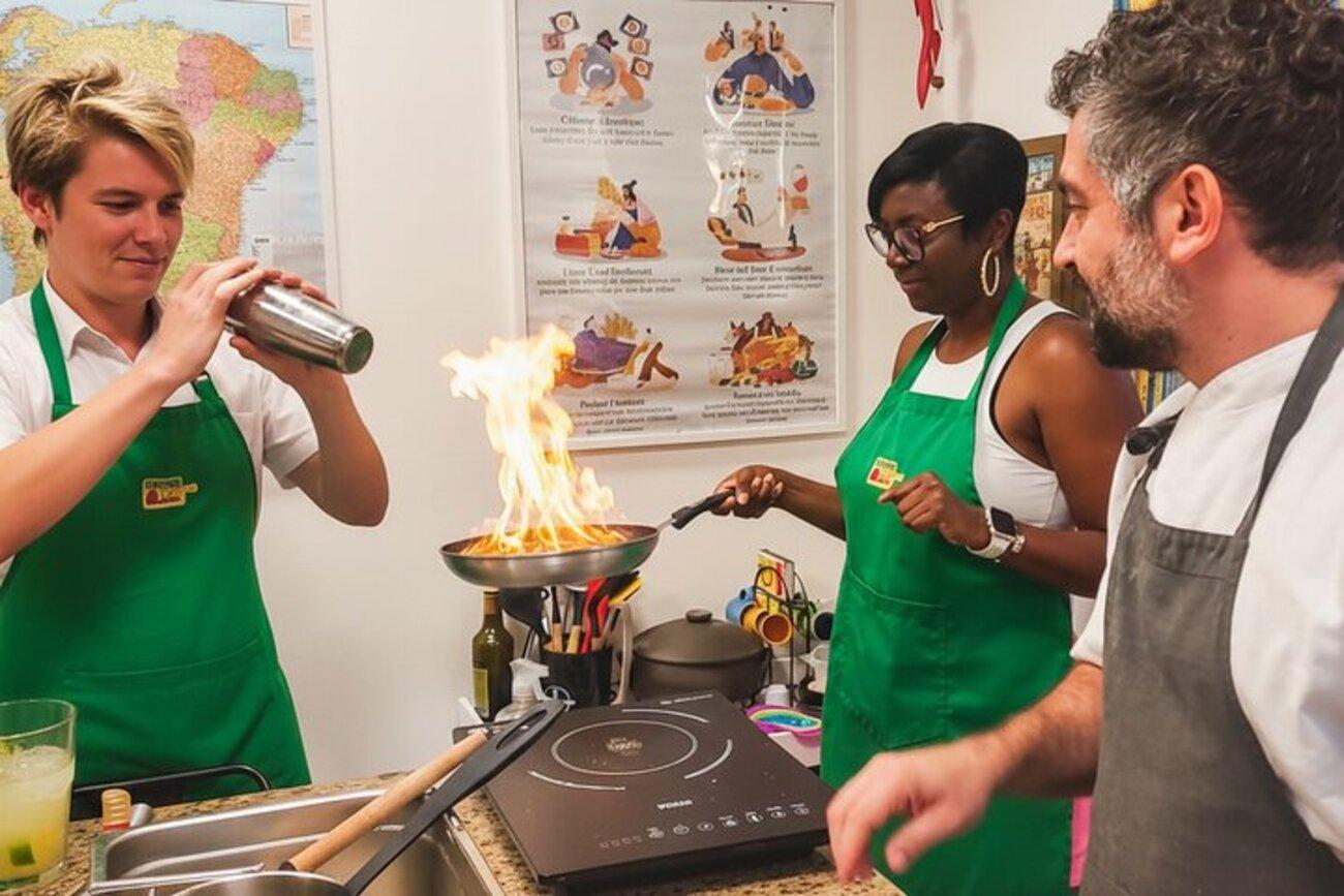 3-stündiger Kochkurs in Brasília: 9 Rezepte & unbegrenzte Getränke